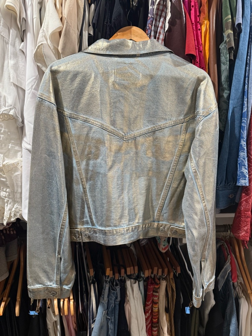 Levi's® Premium SHRUNKEN '90S TRUCKER JACKET - Picture 7 of 8
